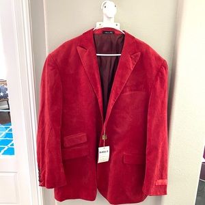Red Velvet 4XL Sportscoat Big & Tall Christmas